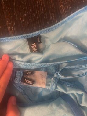 triangl swimwear Light Blue Bikini set